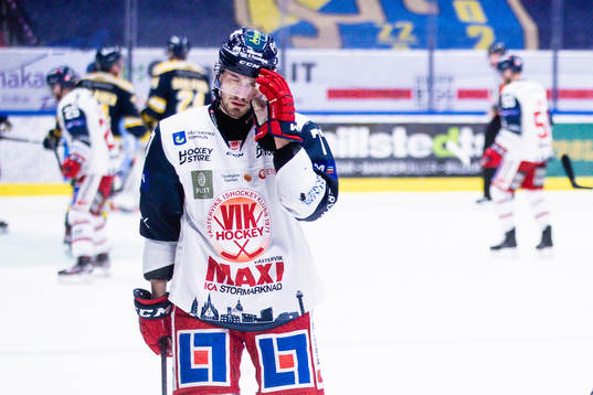 Västerviks Ludvig Jardeskog deppar