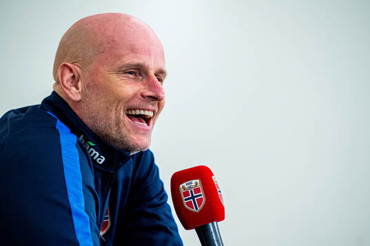 Ståle Solbakken, head coach of the Norwegian national