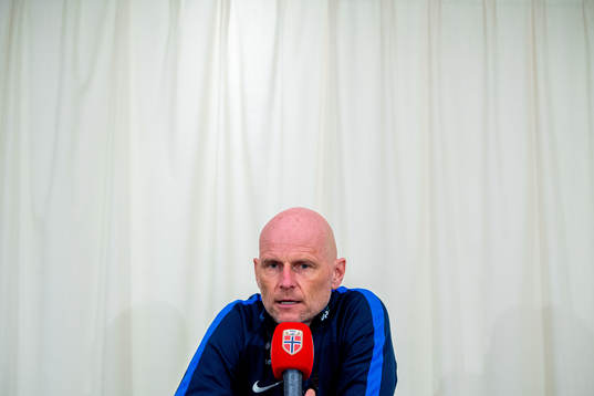 Ståle Solbakken, head coach of the Norwegian national
