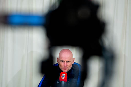 Ståle Solbakken, head coach of the Norwegian national