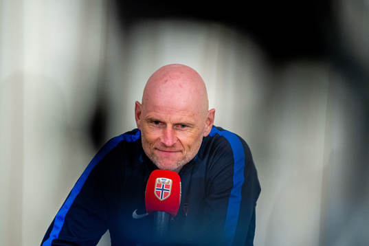 Ståle Solbakken, head coach of the Norwegian national