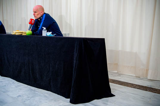 Ståle Solbakken, head coach of the Norwegian national