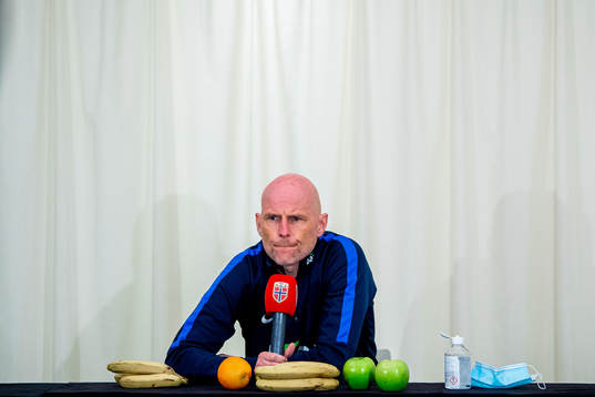 Ståle Solbakken, head coach of the Norwegian national