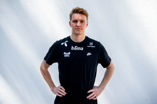 Martin Ødegaard of the Norwegian national football team
