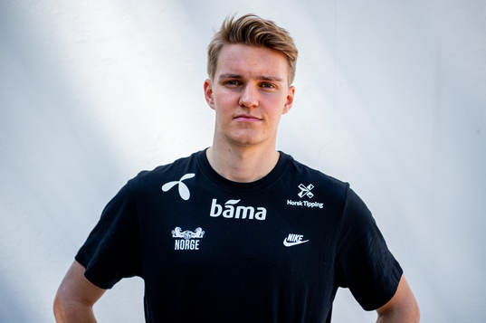 Martin Ødegaard of the Norwegian national football team