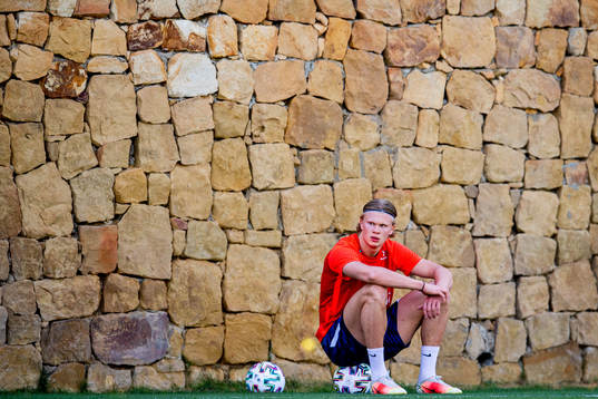 Erling Braut Haaland of the Norwegian national football team