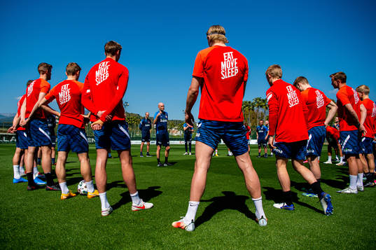 Ståle Solbakken, head coach of the Norwegian national