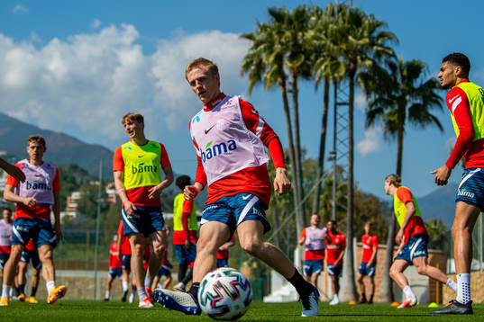 Mats Møller Dæhli of the Norwegian national football team