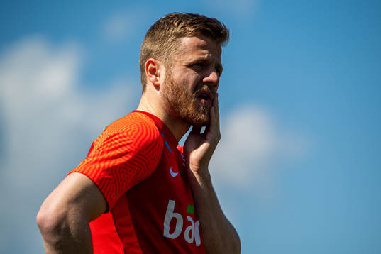 Fredrik Midtsjø of the Norwegian national football team