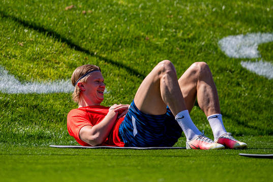 Erling Braut Haaland of the Norwegian national football team