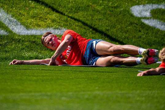 Erling Braut Haaland of the Norwegian national football team