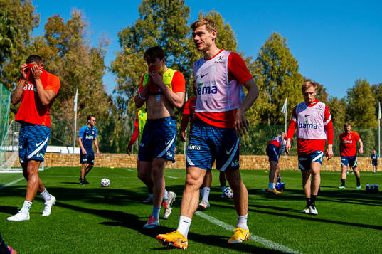Julian Ryerson of the Norwegian national football team