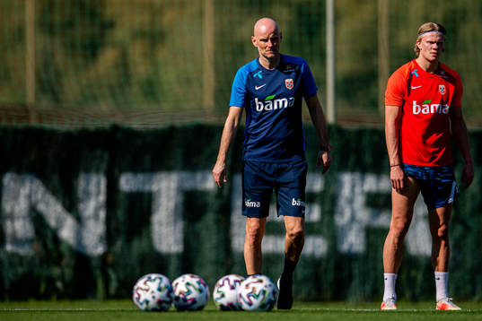 Ståle Solbakken, head coach of the Norwegian national