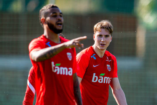 Kristian Thorstvedt of the Norwegian national football team