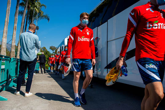 Kristian Thorstvedt of the Norwegian national football team