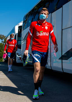 Fredrik Midtsjø of the Norwegian national football team