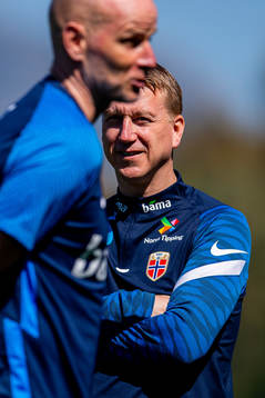 Leif Gunnar Smerud, U21 head coach of the Norwegian
