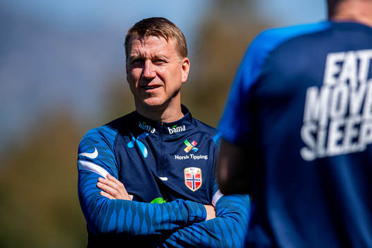 Leif Gunnar Smerud, U21 head coach of the Norwegian