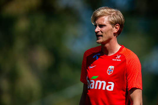 Morten Thorsby of the Norwegian national football team