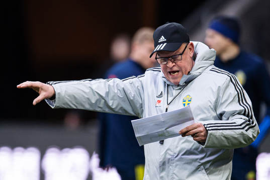 Head coach Janne Andersson of the Swedish national football