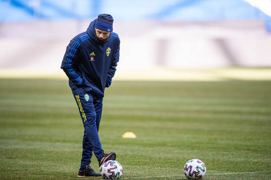 Marcus Berg of the Swedish national football team