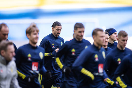 Zlatan Ibrahimovic of the Swedish national football team