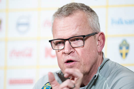 Head coach Janne Andersson of the Swedish national football