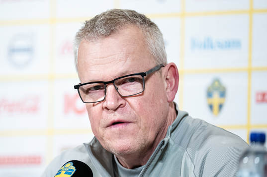 Head coach Janne Andersson of the Swedish national football