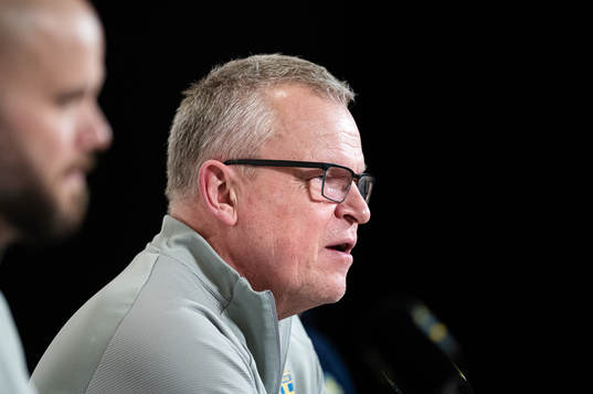 Head coach Janne Andersson of the Swedish national football