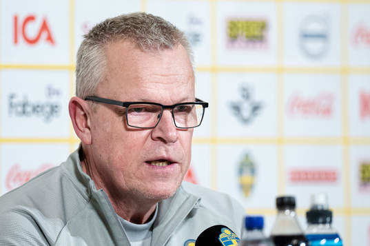 Head coach Janne Andersson of the Swedish national football