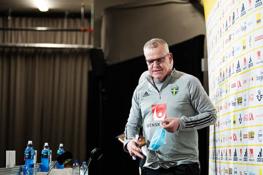 Head coach Janne Andersson of the Swedish national football