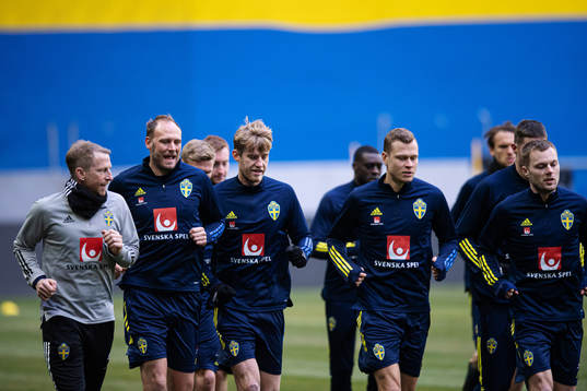 Andreas Granqvist, Filip Helander, Viktor Claesson and