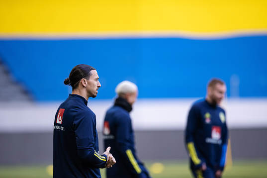 Zlatan Ibrahimovic of the Swedish national football team