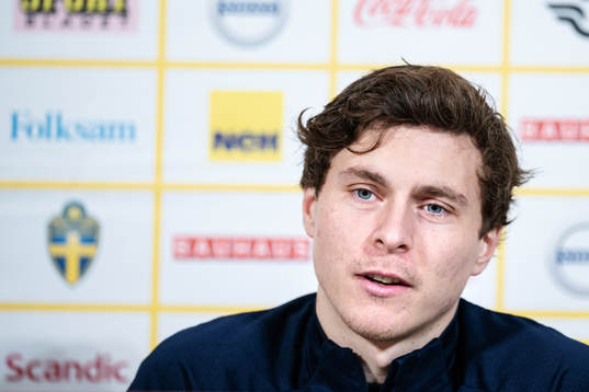 Victor Nilsson Lindelöf of the Swedish national football
