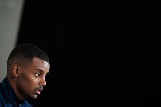 Alexander Isak of the Swedish national football team