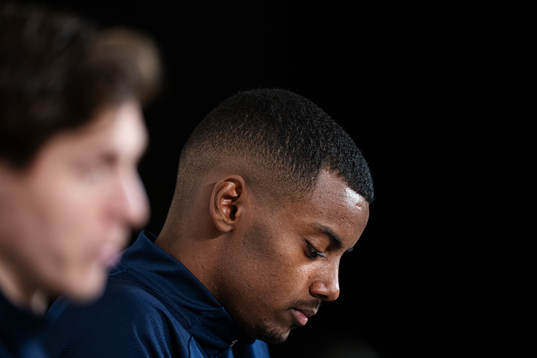 Alexander Isak of the Swedish national football team
