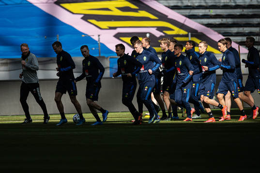 Players of the Swedish national football team