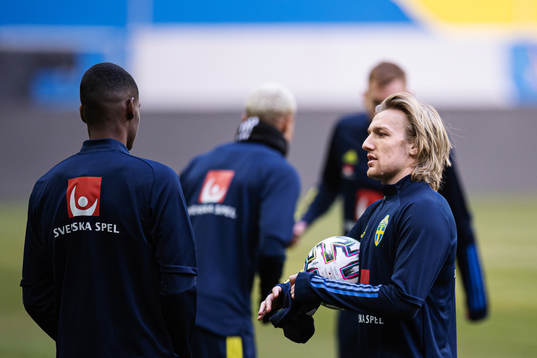 Emil Forsberg of the Swedish national football team