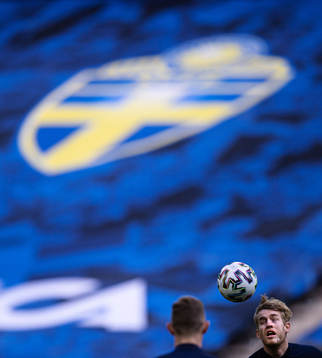 Filip Helander of the Swedish national football team
