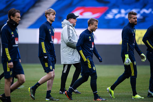 Head coach Janne Andersson of the Swedish national football