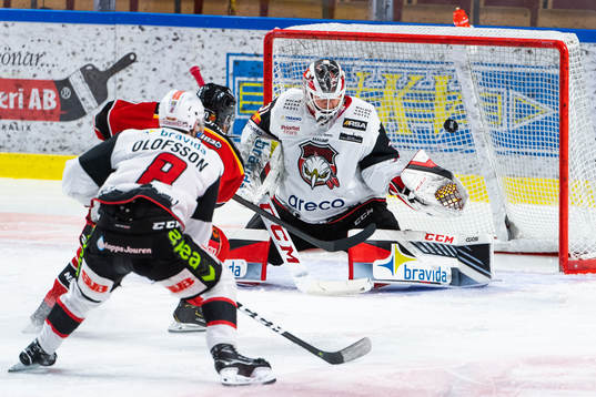 Malmö Redhawks målvakt Lars Volden