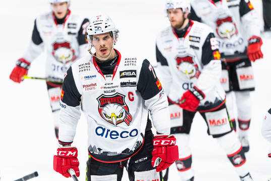 Malmö Redhawks Oliver Lauridsen deppar