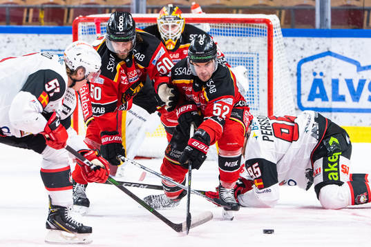 Luleås Daniel Sondell och Karl Fabricius