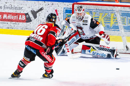Malmö Redhawks målvakt Lars Volden