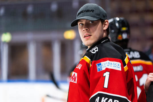 Luleås målvakt Jesper Wallstedt
