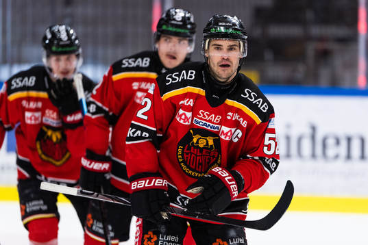 Luleås Karl Fabricius jublar