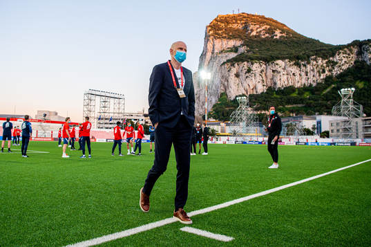 Ståle Solbakken, head coach of Norway