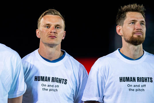 Marius Lode and Stefan Strandberg of Norway wearing a