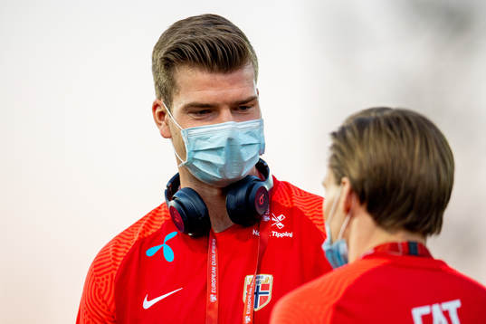 Alexander Sørloth of Norway