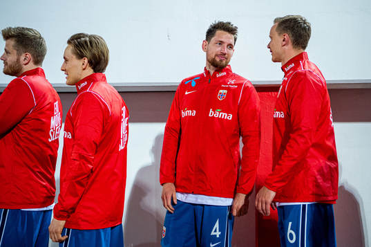 Stefan Strandberg and Marius Lode of Norway